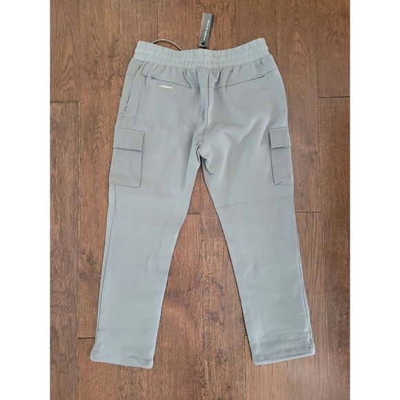 MANIERE DE VOIR Neoprene Tech Track Pant Grey Sz L - Picture 4 of 4